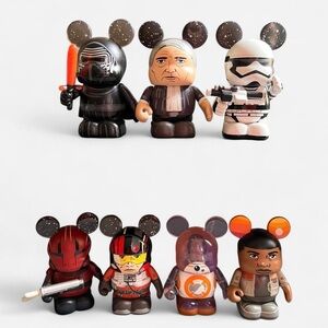 Vinylmation Star Wars The Force Awakens with CHASER!! Sold as a bundle